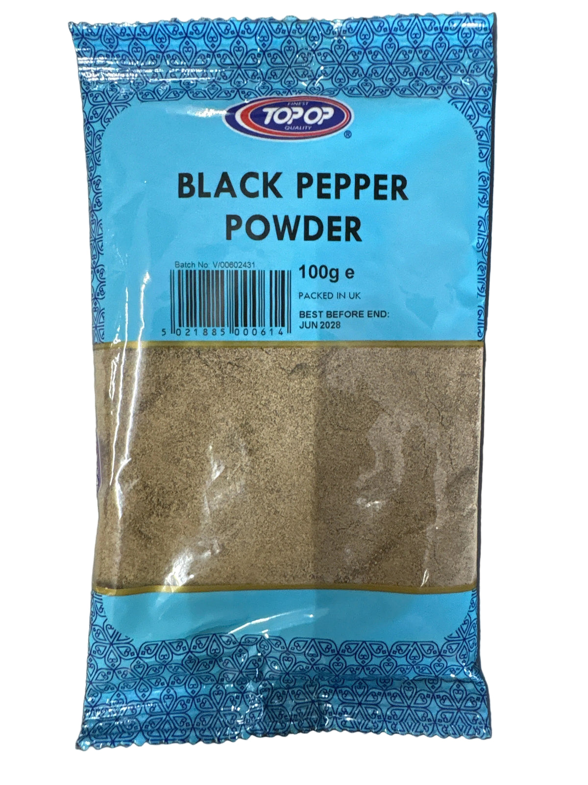 Top Op Black Pepper Powder 100g