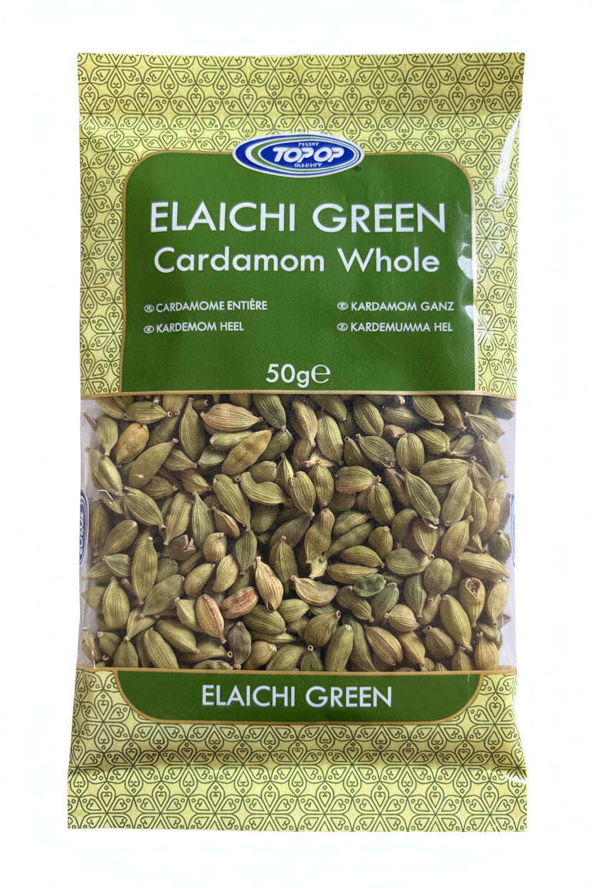 Top Op Cardamom Whole Green 50g