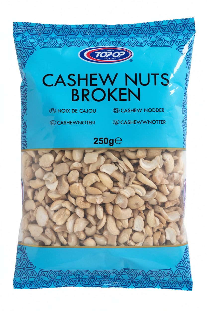 Top Op Cashew Nuts Broken 250g