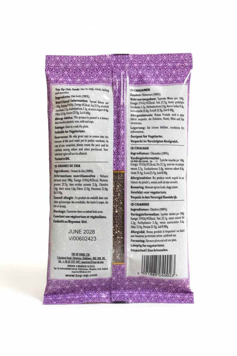 Top Op Chia Seeds 100g