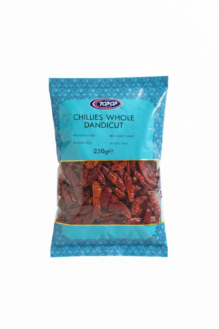 Top Op Chillies Whole Dandicut 250g