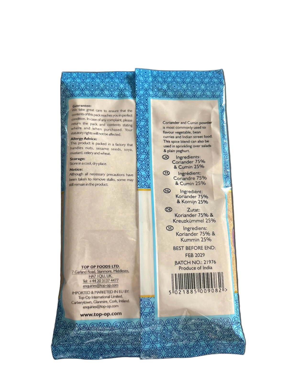 Top Op Dhana Jeera Powder 100g