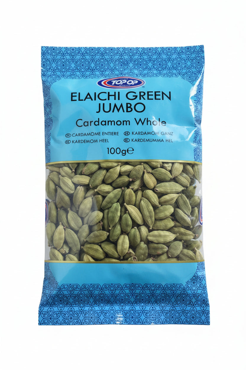 Top Op Elaichi Green Jumbo 100g