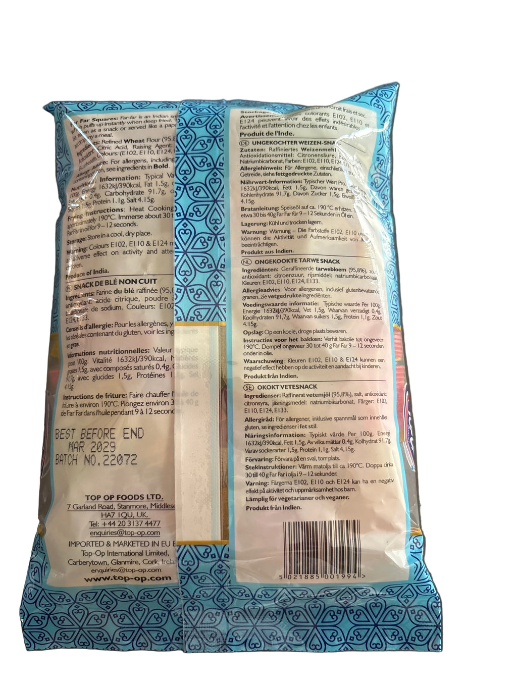Top Op Far Far Squares 250g