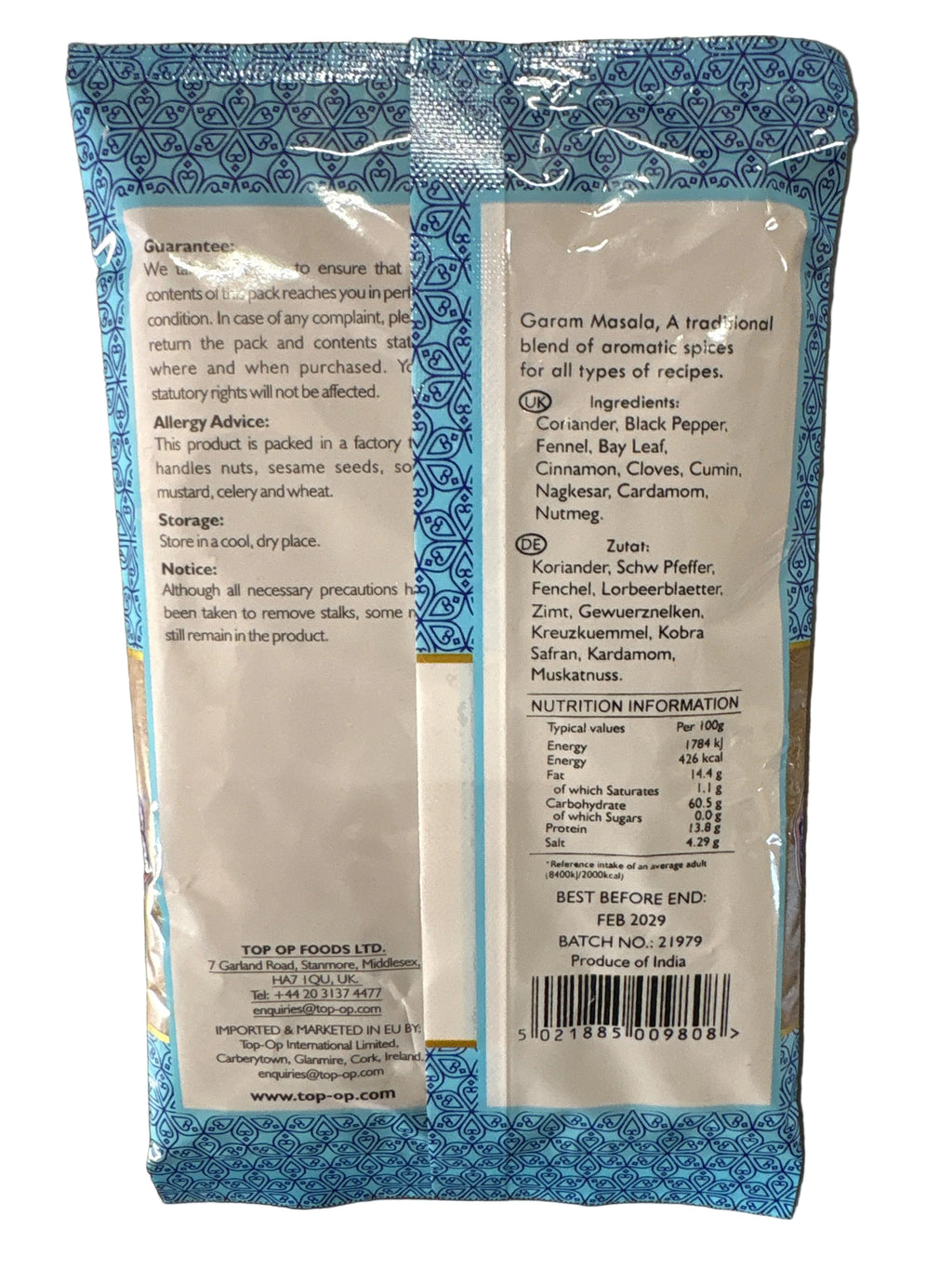 Top Op Garam Masala 100g