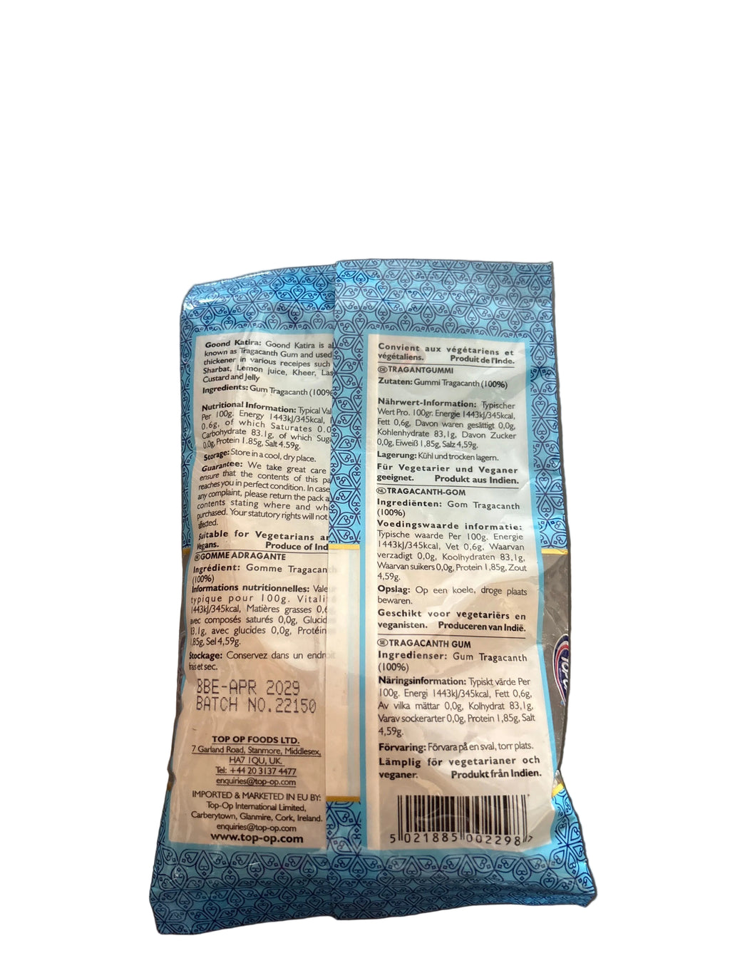 Top Op Goond Katira 100g