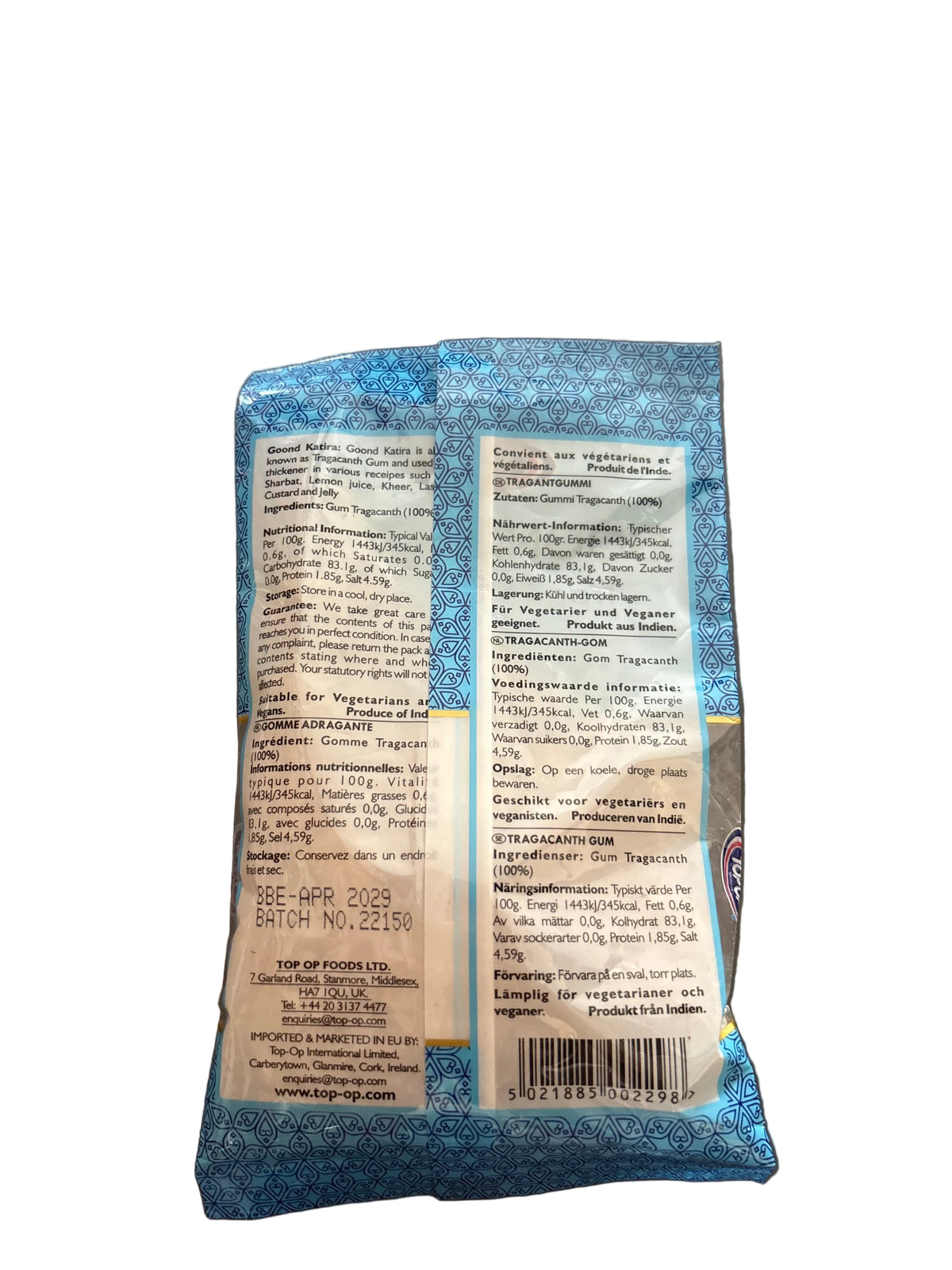 Top Op Goond Katira 100g