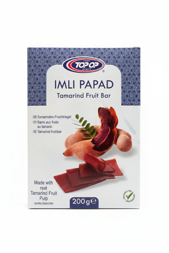 Top Op Imli Papad Tamarind Fruit Bar 200g