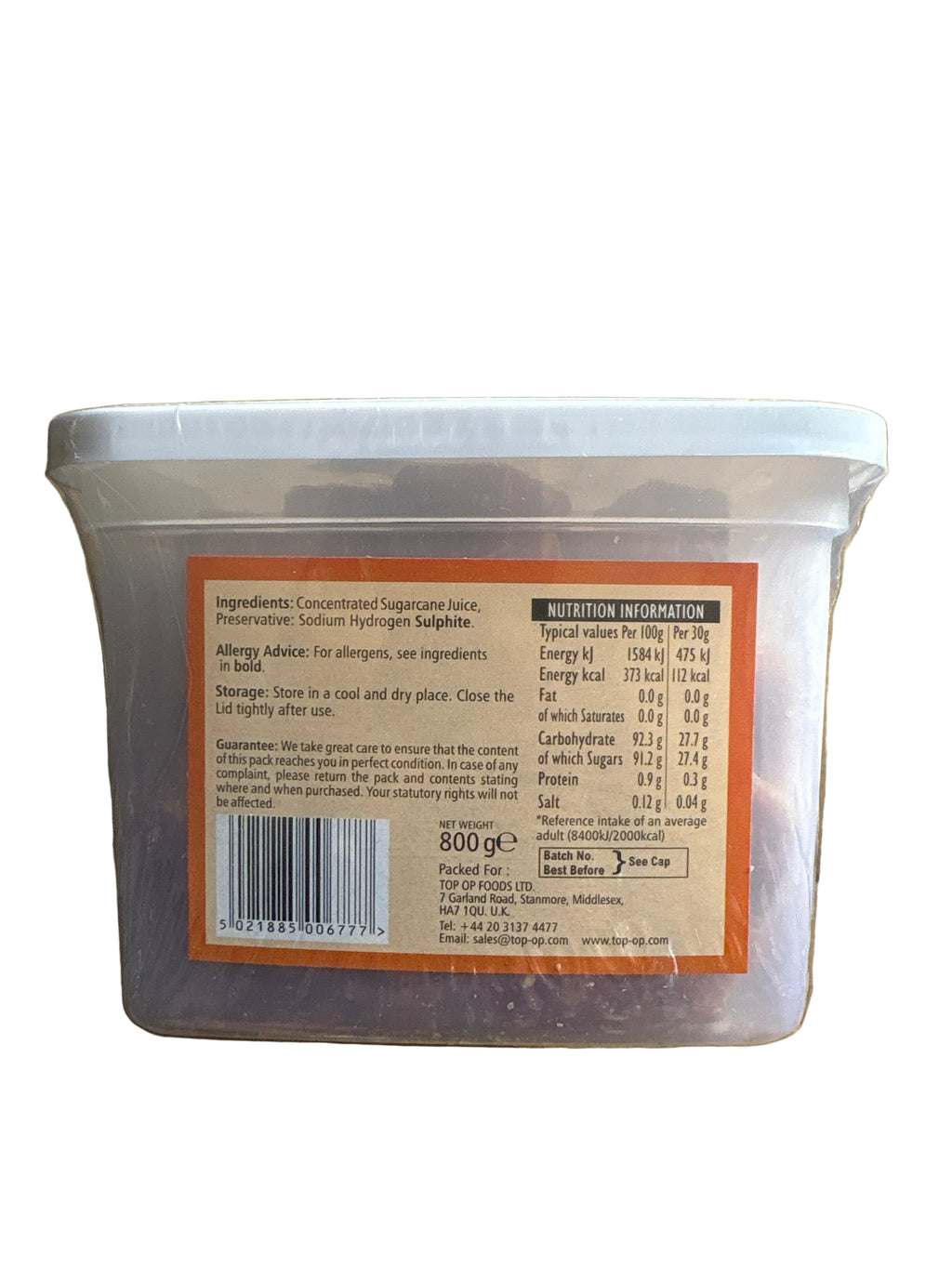 Top Op Jaggery Cubes 800g