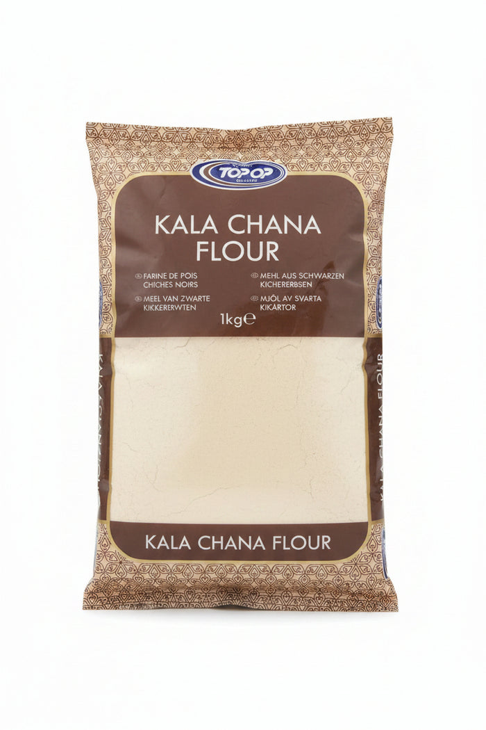 Top Op Brown Chick Peas Kala Chana Flour 1kg