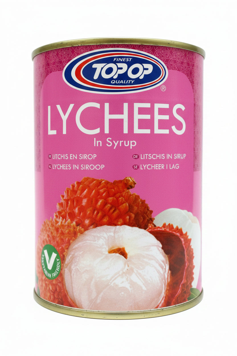 Top Op Lychees In Syrup 565g