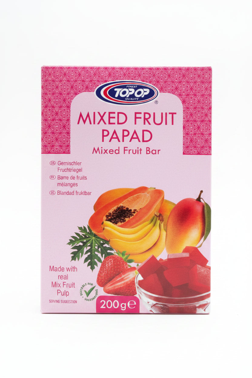 Top Op Mixed Fruit Papad 200g