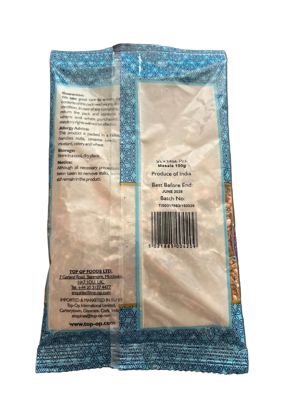 Top Op Mukhwas Pan Masala 100g