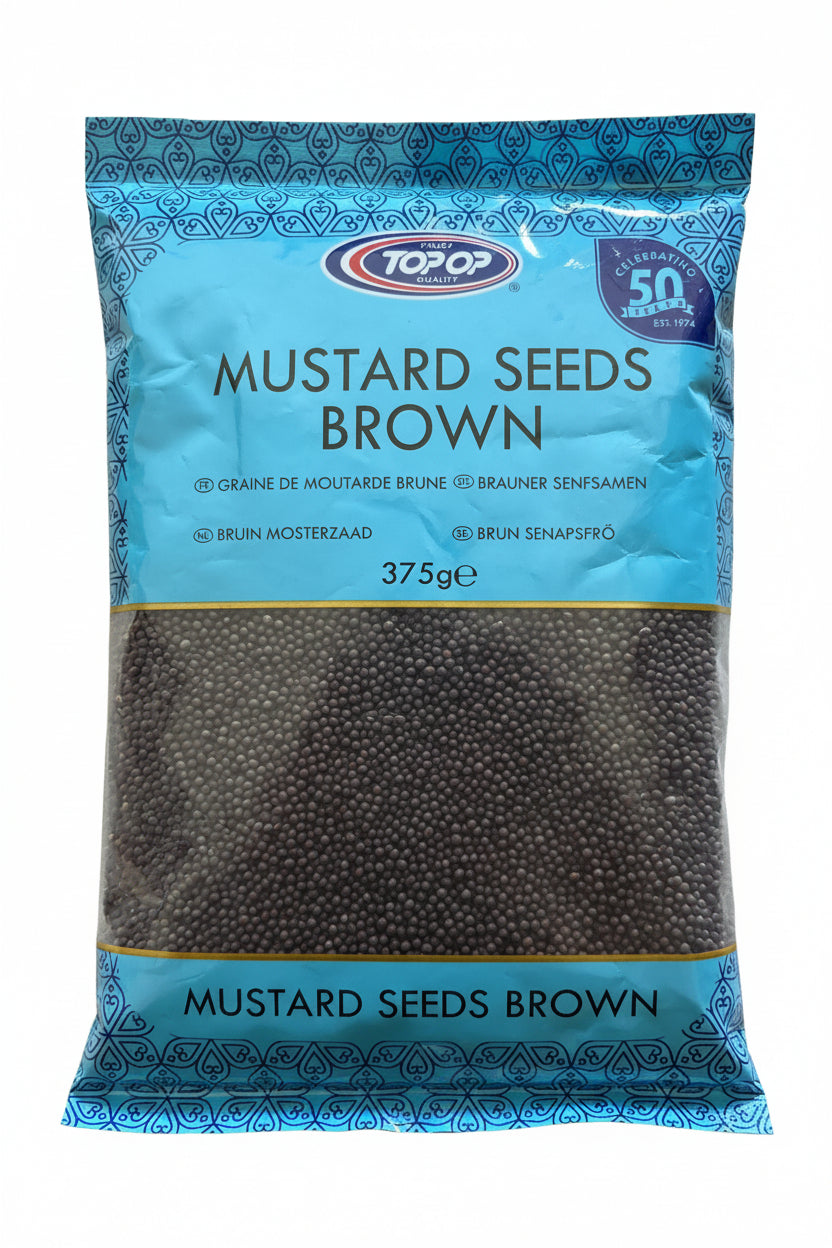 Top Op Mustard Seeds Brown 375g