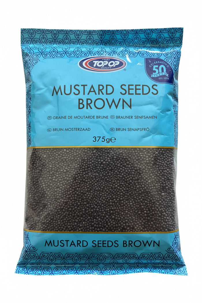 Top Op Mustard Seeds Brown 375g