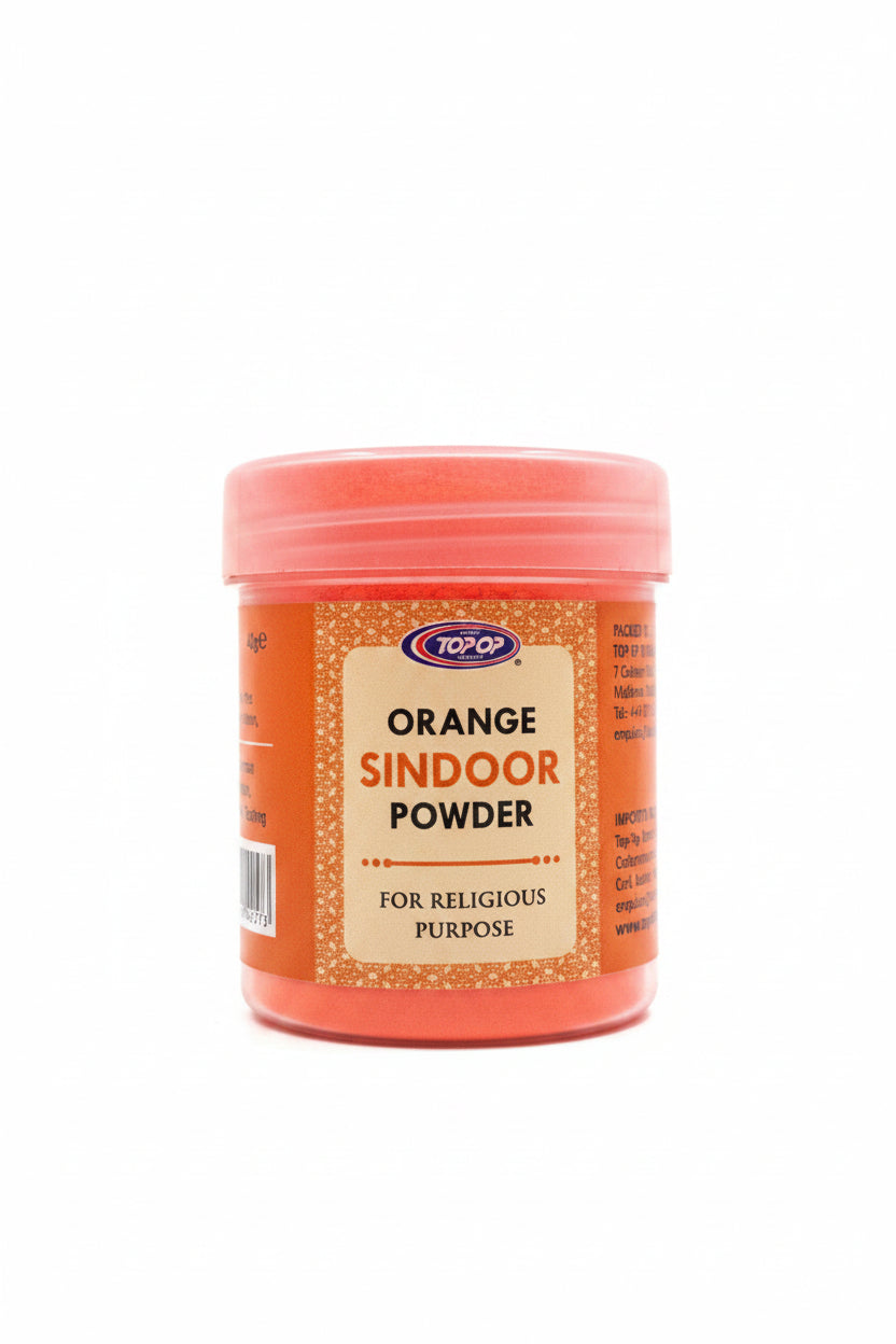 Top Op Orange Sindoor Powder 40g