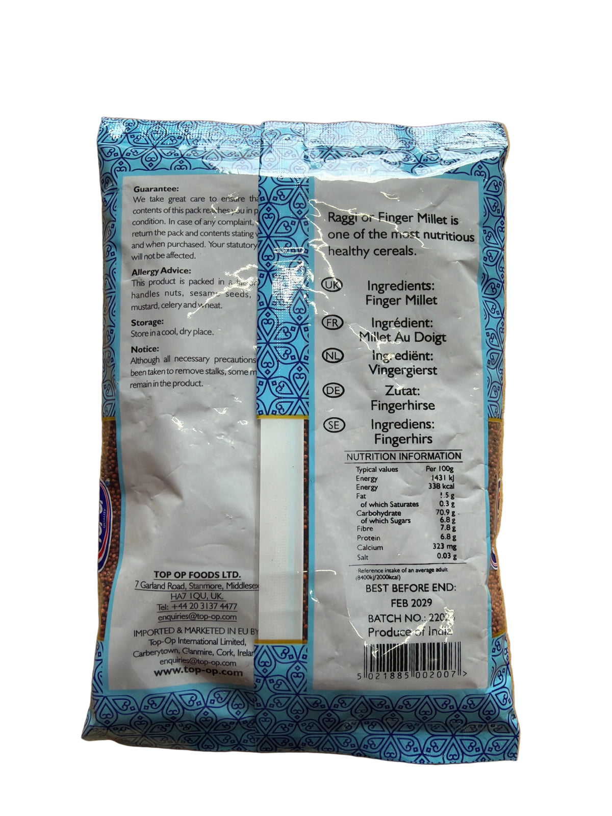 Top Op Raggi Whole 300g