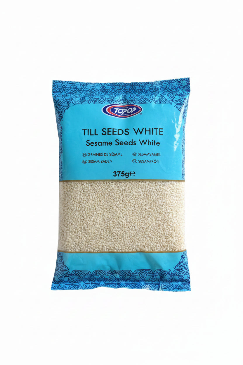 Top Op Sesame Seeds White 375g