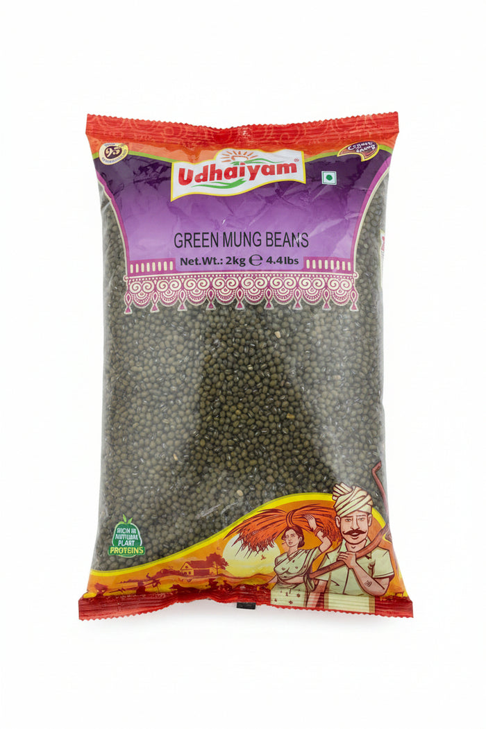 Udhaiyam Green Mung Beans 2kg