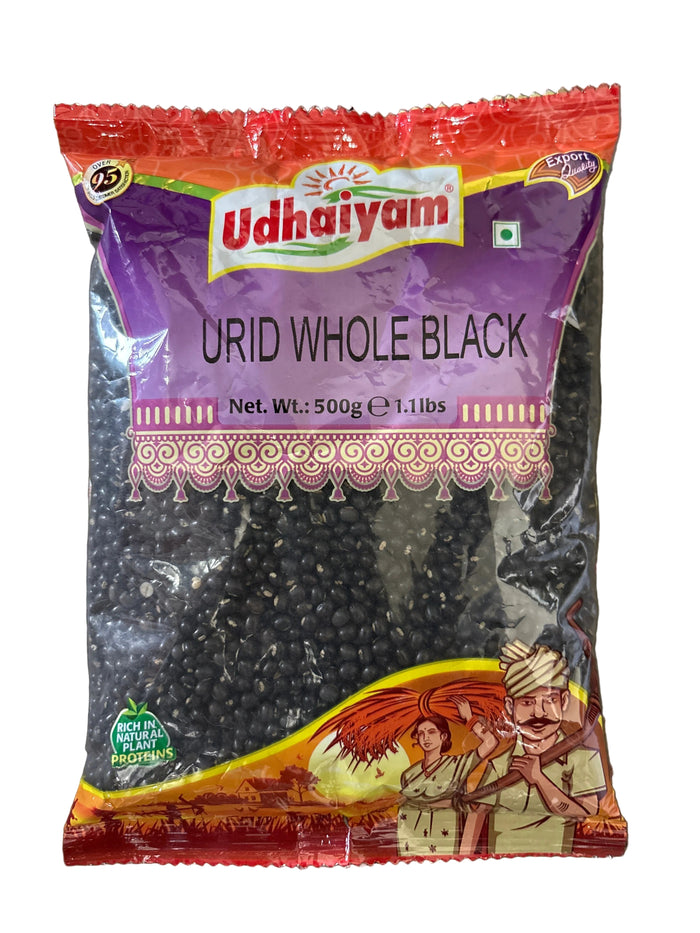 Udhaiyam Urid Whole Black 500g