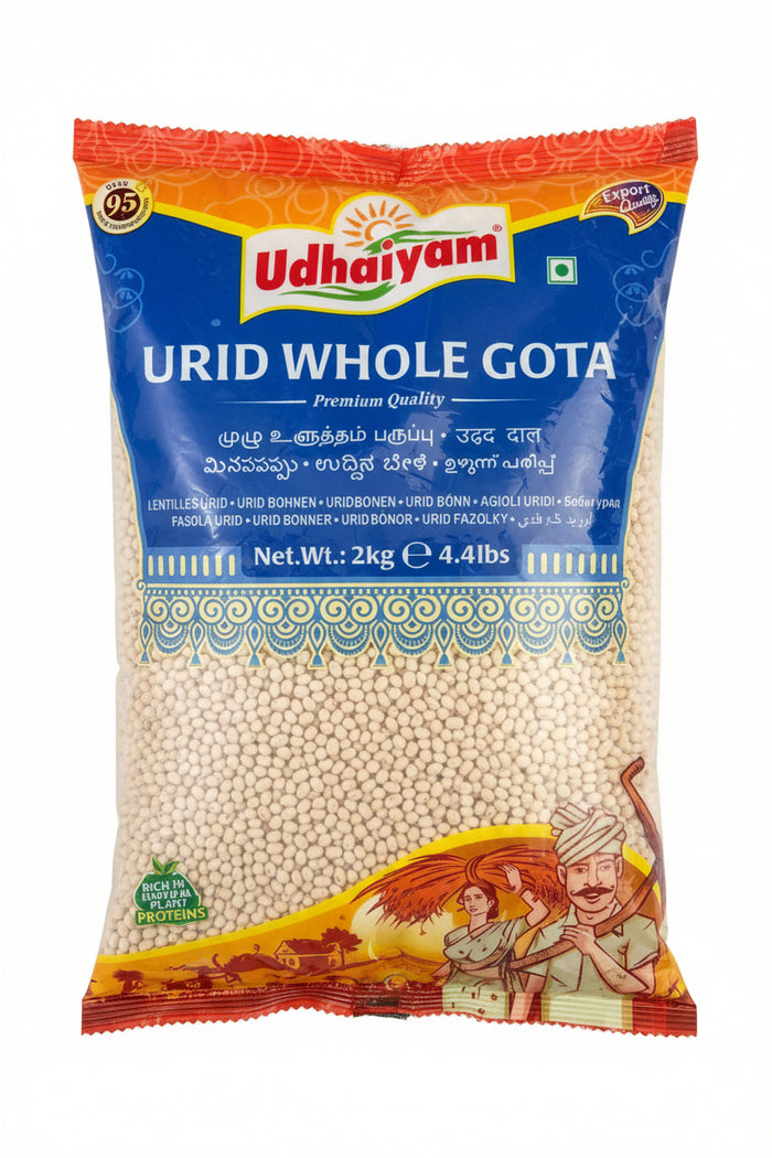 Udhaiyam Urid Whole Gota 2kg