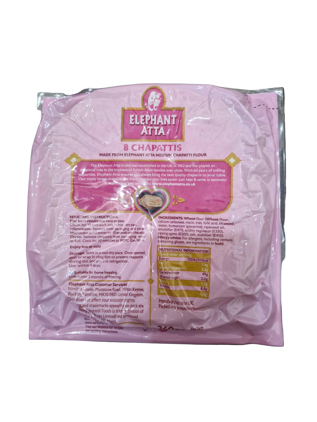 Elephant Atta Medium 8 Chapattis