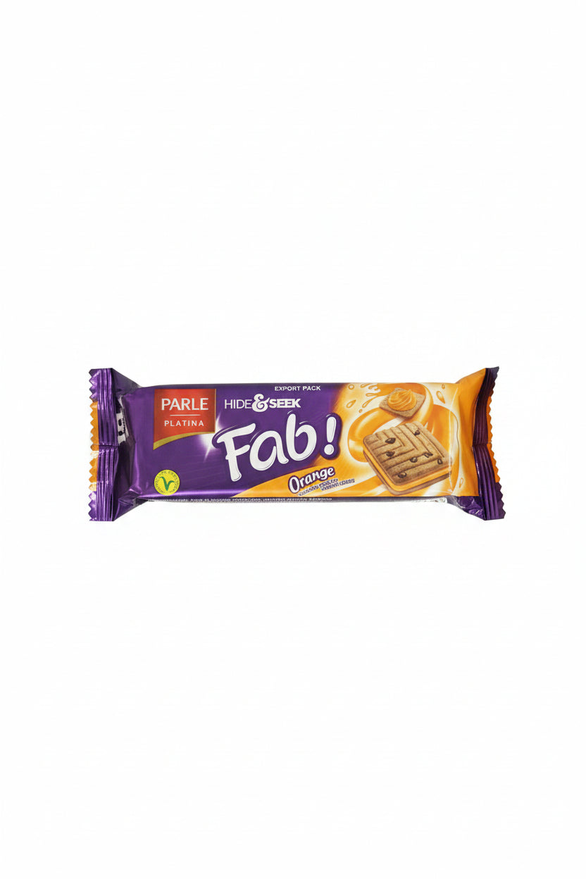 Parle Fab Orange Choco Chip Cookies 112g Mix & Match 2 For £2