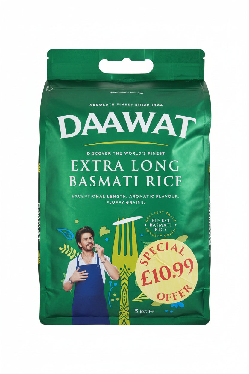 Daawat Extra Long Basmati Rice 5kg