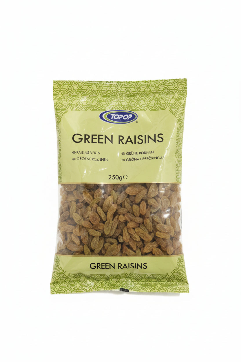 Top Op Green Raisins 250g
