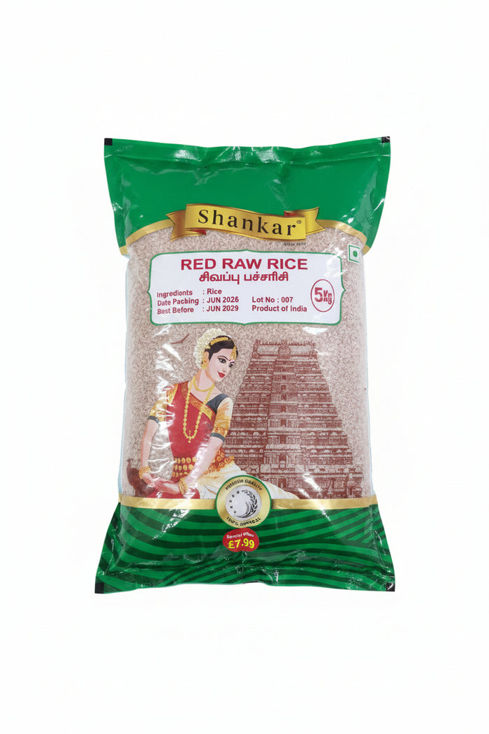 Shankar Red Raw Rice 5kg