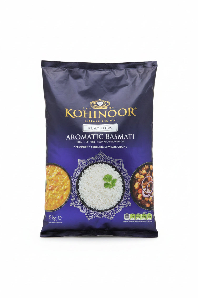Kohinoor Platinum Aromatic Basmati Rice 5kg